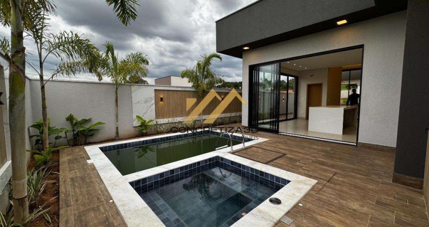 Casa com 3 suítes, 207 m² - Condomínio Villa Sapezal - Indaiatuba/SP