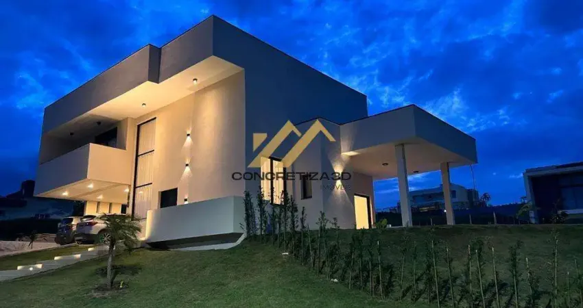 Sobrado com 4 suítes à venda, 388 m² - residencial vida real - itupeva/sp