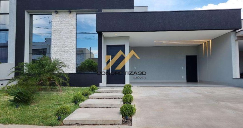 Casa à venda em Indaiatuba, Colinas de Indaiatuba, com 3 suítes, com 191.92 m², Condominio Milano
