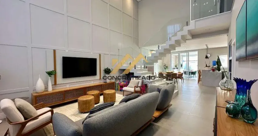 Sobrado com 4 suítes à venda, 284 m² - condomínio duas marias - indaiatuba/sp