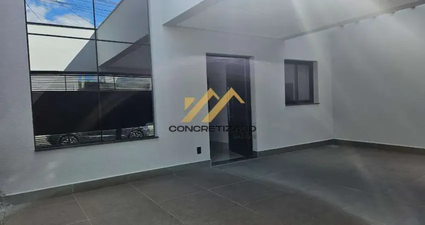 Casa à venda em Indaiatuba, Jardim Monte Carlo, com 3 quartos, com 105 m²