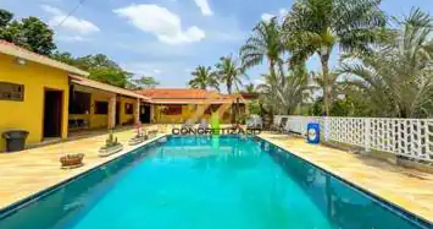 Chácara à venda em indaiatuba, colinas do mosteiro de itaici, com 5 quartos, com 6275 m²