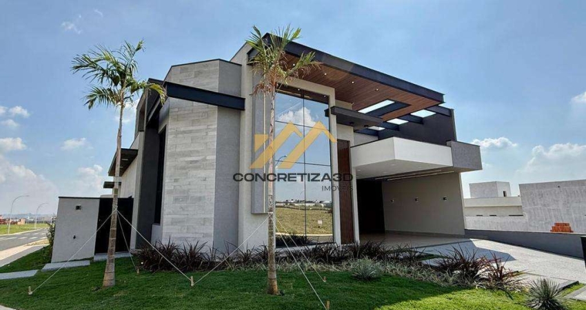 Casa à venda em Indaiatuba, Residencial Monte Verde, com 3 suítes, com 220 m²
