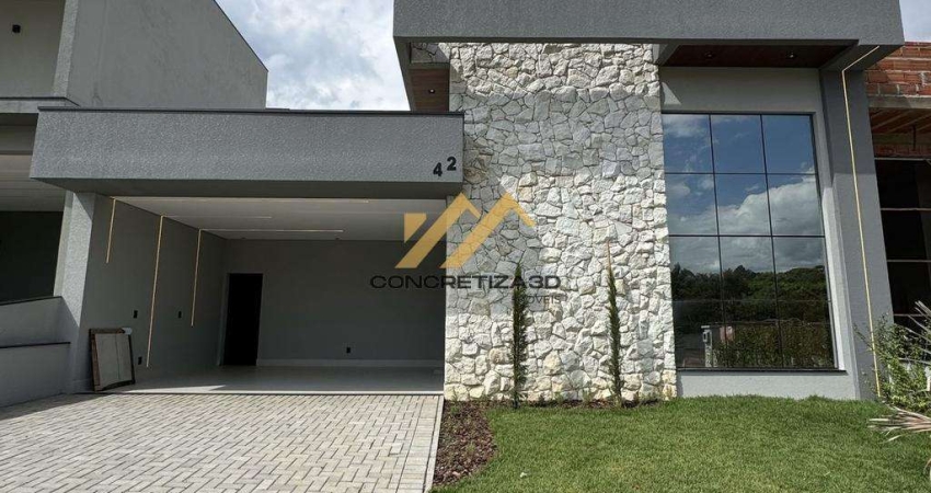 Casa à venda em Indaiatuba, Jardim Panorama, com 3 suítes, com 191.08 m², London Park