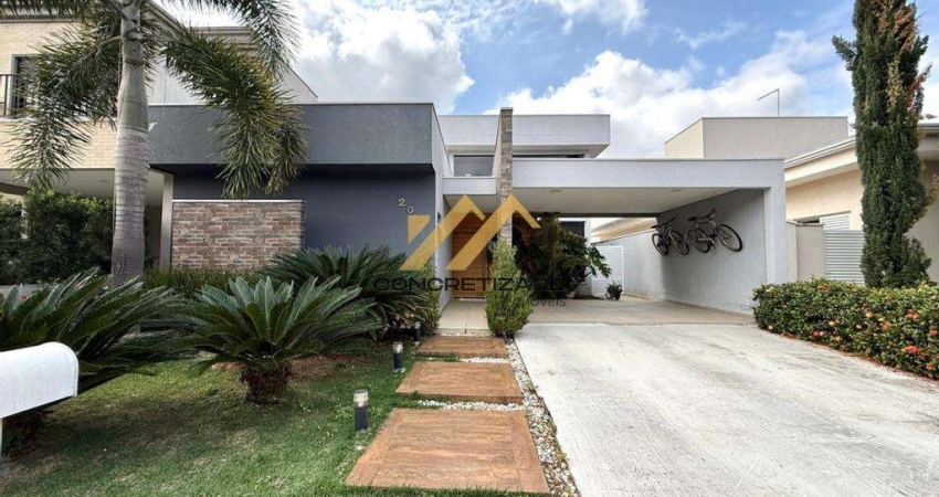 Casa com 4 quartos sendo 2 suítes à venda, 215 m² - Jardim Residencial Dona Lucilla - Indaiatuba/SP
