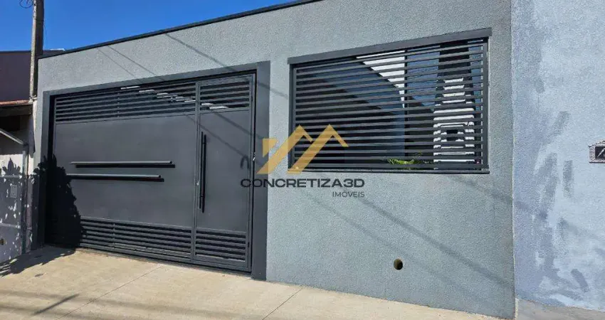 Casa com 3 quartos à venda, 105 m² - Jardim Paulista I - Indaiatuba/SP