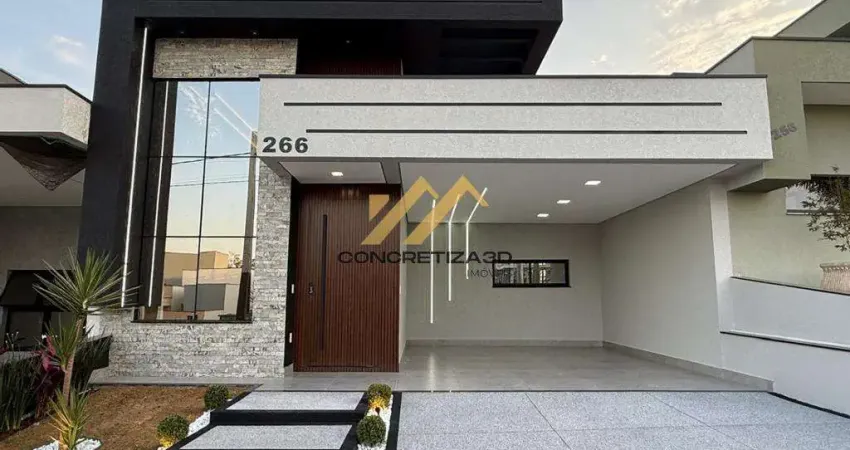 Casa com 3 suítes à venda, 150 m² - Park Gran Reserve - Indaiatuba/SP