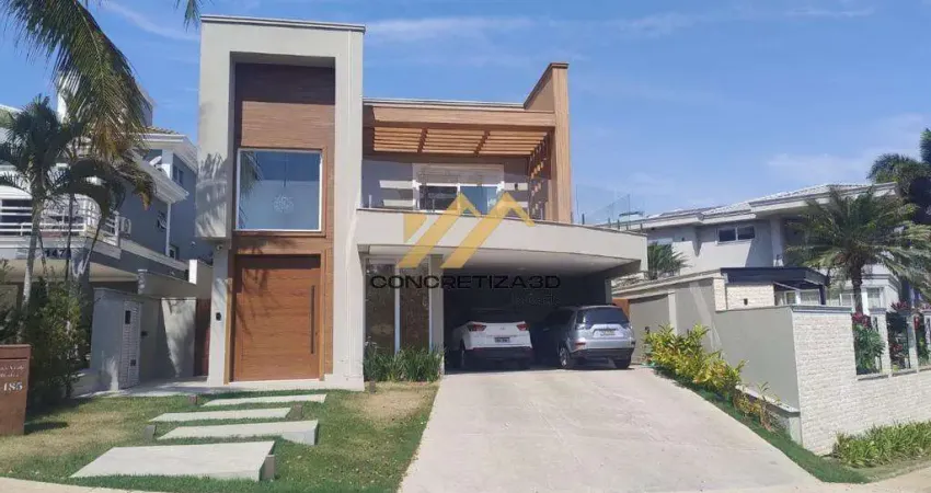 Sobrado com 4 suítes à venda, 441,26 m² - vila paradiso - indaiatuba/sp