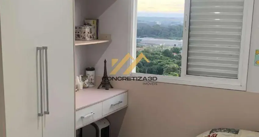 Apartamento com 3 quartos sendo 1 suíte, 66,44 m² - condomínio belvedere - indaiatuba/sp