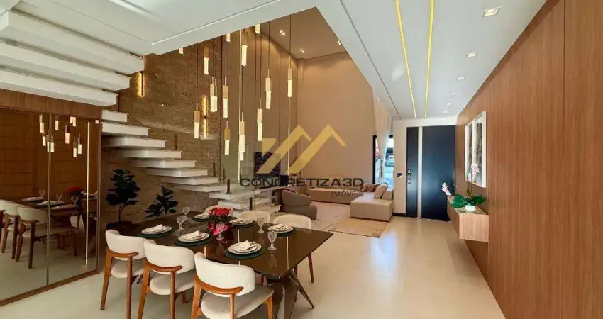 Sobrado com 4 suítes à venda, 360 m² - residencial duas marias - indaiatuba/sp