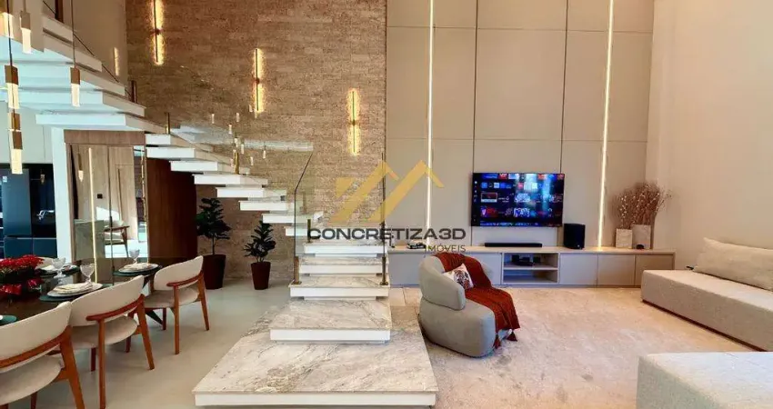 Sobrado com 4 suítes à venda, 360 m² - residencial duas marias - indaiatuba/sp