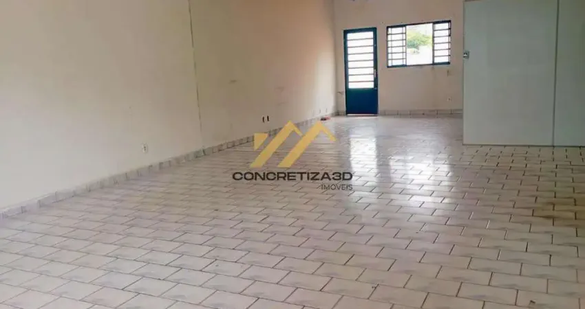 Salão com 81.5 m² para alugar - jardim moacyr arruda - indaiatuba/sp