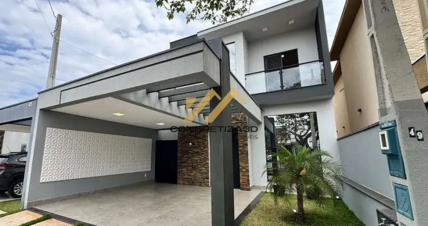 Sobrado com 3 suítes à venda, 162 m² - jardim park real - indaiatuba/sp