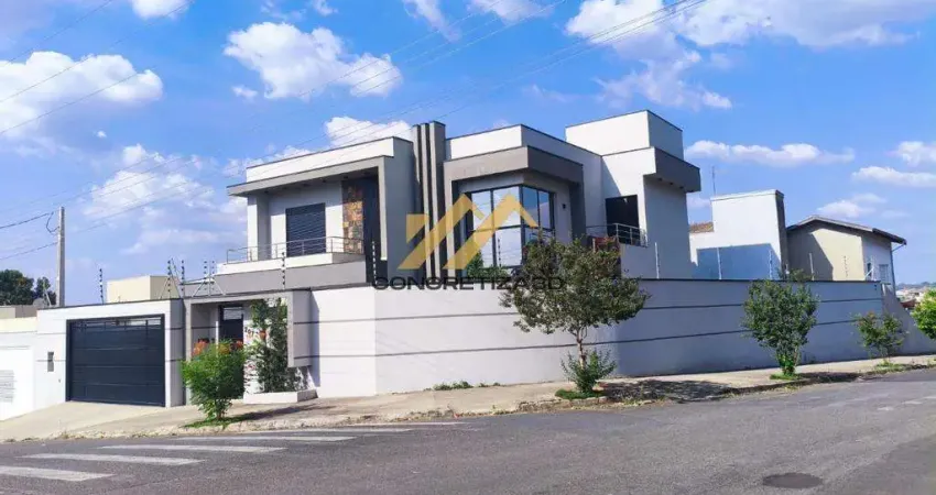 Sobrado com 4 suítes à venda, 284 m² - jardim europa - indaiatuba/sp