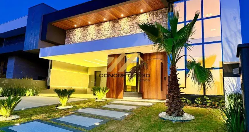 Casa com 3 suítes à venda, 198 m² - jardim residencial dona maria candida - indaiatuba/sp