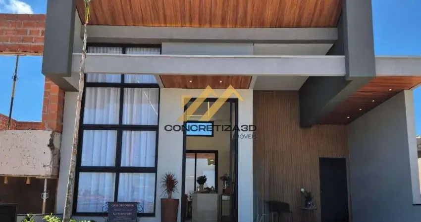 Casa com 3 quartos à venda, 129 m² - jardim park vista real - indaiatuba/sp