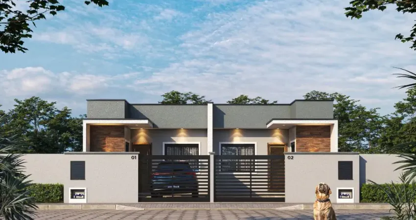 Casa Geminada em Fase Final de Obra no Jardim Amélia – Ótima Localização e Custo-Benefício