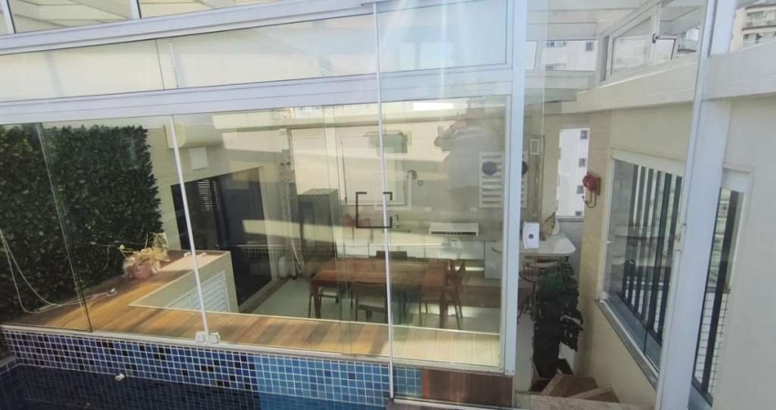 Cobertura Duplex para Venda em Santos, Ponta da Praia, 3 dormitórios, 2 suítes, 4 banheiros, 3 vagas