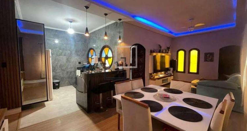 Apartamento para Venda em Praia Grande, Balneario Flórida, 3 dormitórios, 3 suítes, 4 banheiros, 2 vagas
