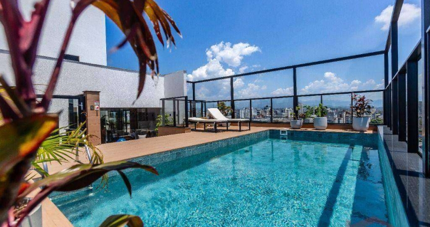Apartamento com 1 dormitório à venda, 69 m² por R$ 707.397,50 - Saguaçu - Joinville/SC