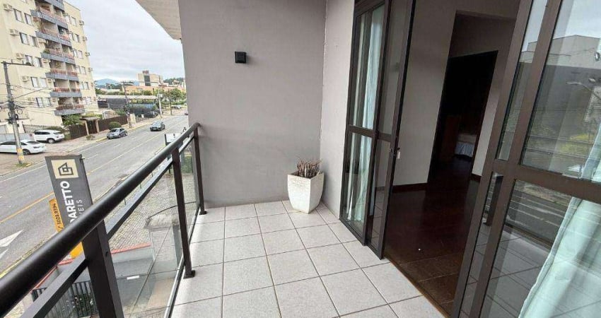 Apartamento com 2 dormitórios para alugar, 70 m² por R$ 2.940,00/mês - Saguaçu - Joinville/SC