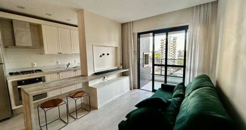 Apartamento com 1 dormitório à venda, 54 m² por R$ 650.000,00 - Centro - Joinville/SC