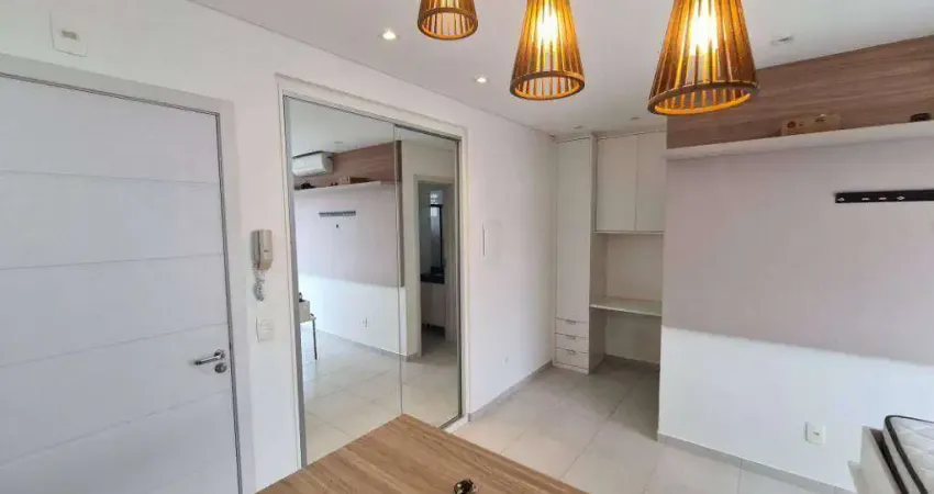 Apartamento com 1 dormitório para alugar, 29 m² por r$ 2.432,00/mês - bucarein - joinville/sc