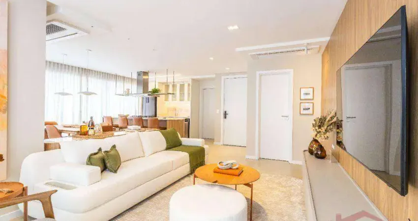 Apartamento com 3 dormitórios à venda, 153 m² por r$ 2.106.594,70 - américa - joinville/sc