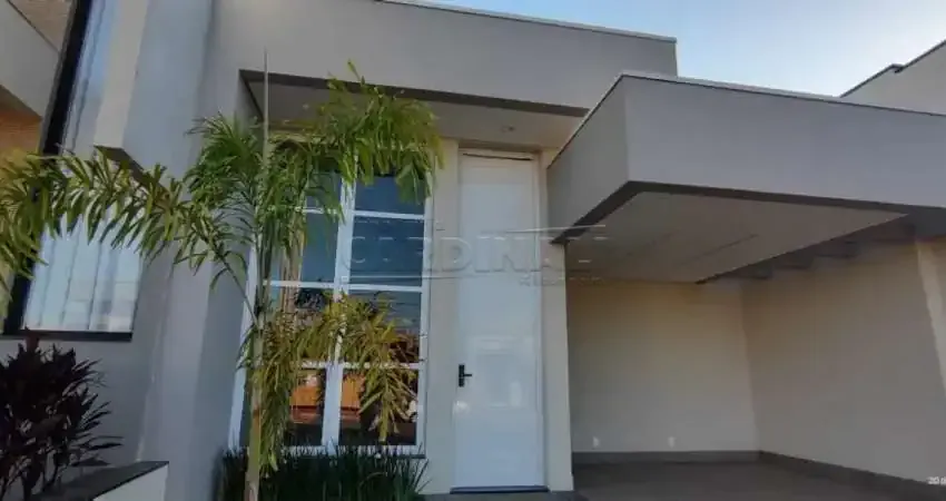 Casa Nova no Condomínio Terras Estância em Paulínia com 3 Dormitórios.