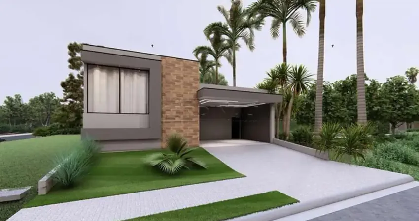 Linda Casa Térrea com 3 suítes e piscina à venda no Condomínio Santorini em Paulínia! PRONTA EM ABR 2025