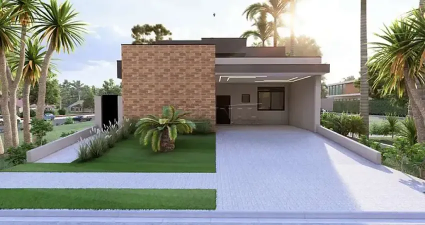 Linda Casa Térrea à venda no Condomínio Santorini em Paulínia! PRONTA EM DEZ 2024