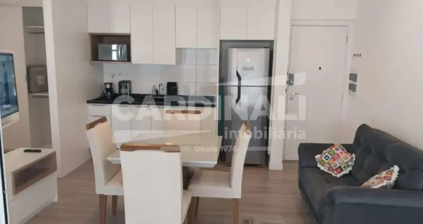 Studio mobiliado para locação no sunny patriani no bairro bosque, campinas/sp