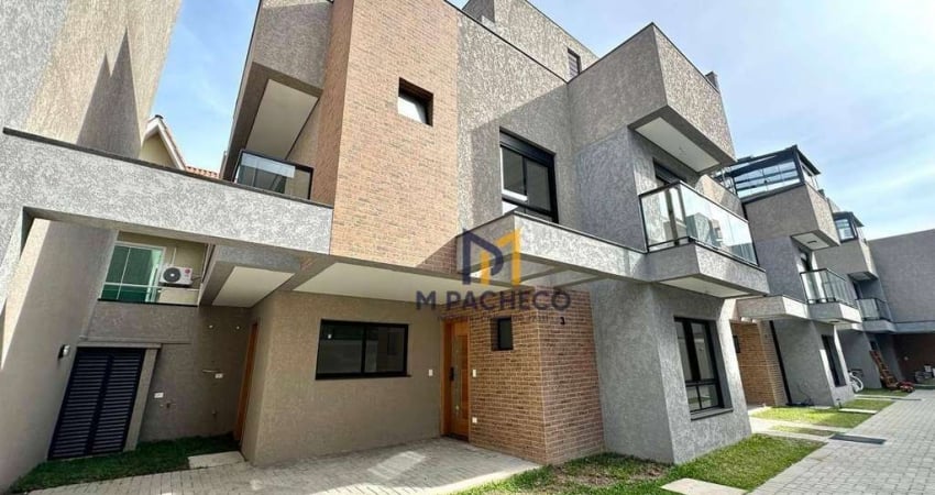 Sobrado com 3 dormitórios à venda, 155 m² por R$ 849.000,00 - Portão - Curitiba/PR