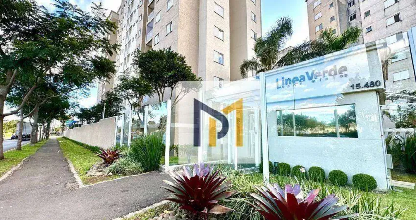 Apartamento com 2 dormitórios para alugar, 55 m² por R$ 3.505,00/mês - Fanny - Curitiba/PR