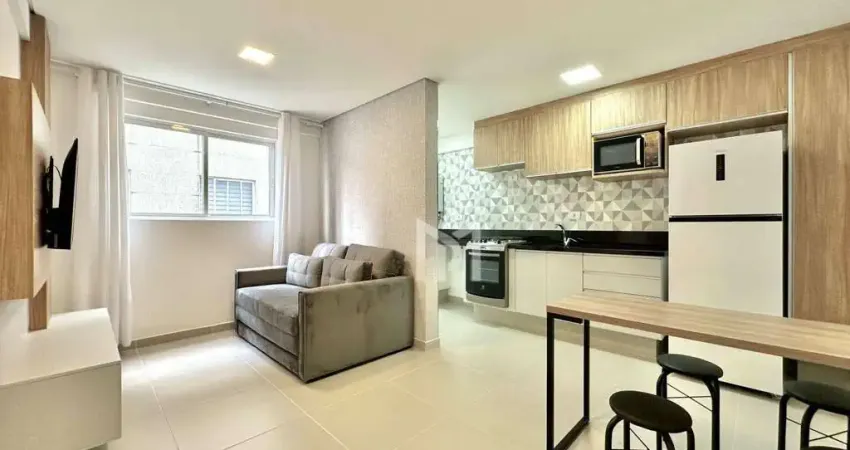 Apartamento com 1 dormitório para alugar, 33 m² por r$ 2.958,27/mês - portão - curitiba/pr