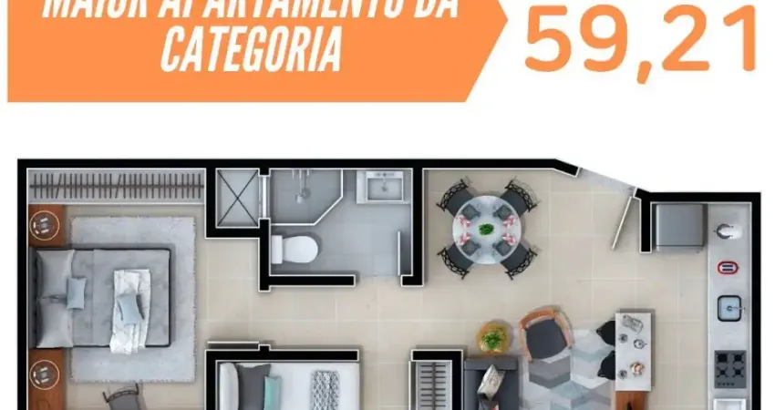 Vendo apartamento pronto no bairro Itaipava em Itajaí