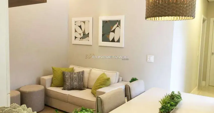 Apartamento à venda em Indaiatuba, Jardim Santiago, com 3 quartos, com 70.84 m²