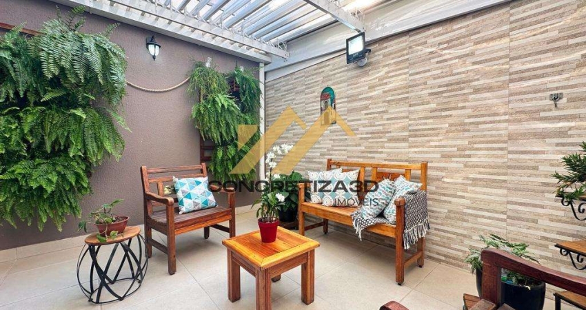 Sobrado à venda em Indaiatuba, Chácara Belvedere, com 3 quartos, com 128 m²