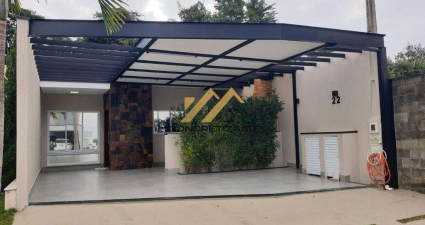 Casa à venda em Indaiatuba, Jardim Montreal Residence, com 3 quartos, com 115 m²