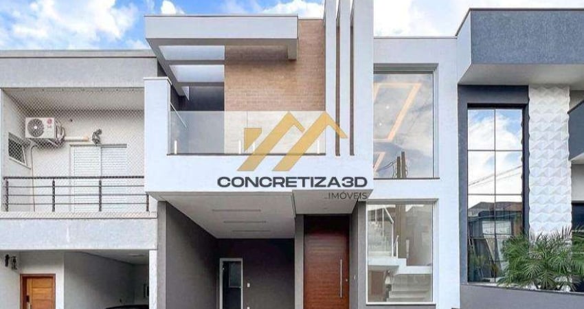 Sobrado à venda em Indaiatuba, Jardim Vista Verde, com 3 suítes, com 202 m², Condomínio Vista Verde
