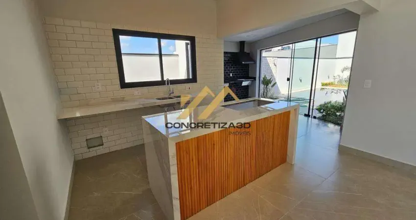 Casa à venda em Indaiatuba, Residencial Evidências, com 3 suítes, com 193 m², Condomínio Evidências