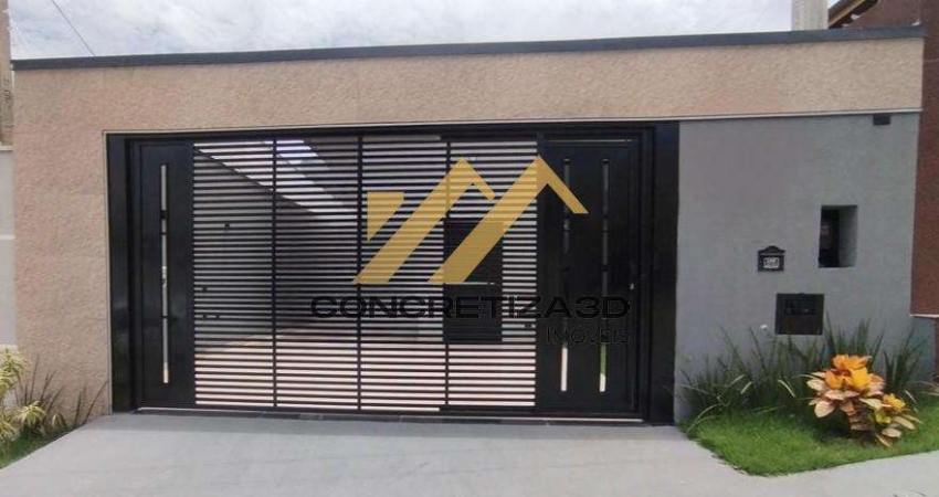 Casa à venda em Indaiatuba, Jardim Belo Horizonte, com 3 quartos, com 84 m²