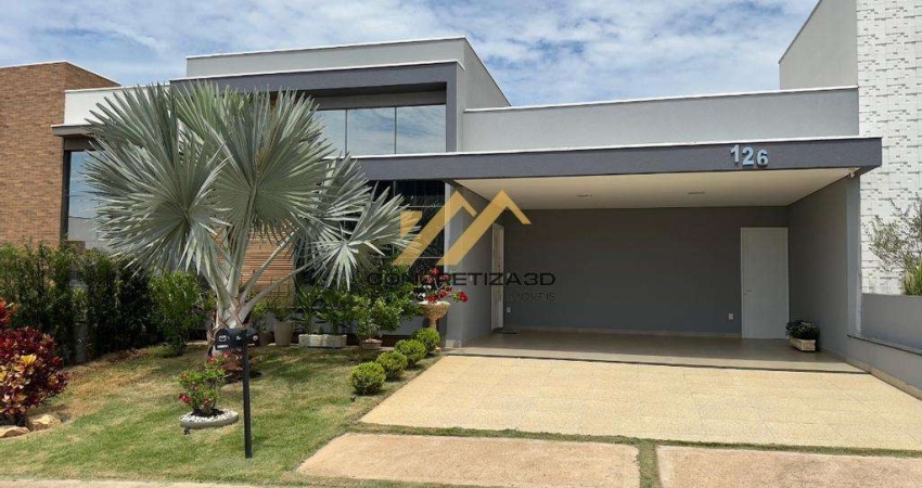 Casa à venda em Indaiatuba, Jardim Esplanada, com 3 suítes, com 186 m², Condomínio Dona Maria José