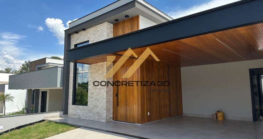 Casa à venda em Indaiatuba, Jardim Piemonte, com 3 suítes, com 196.58 m², Condomínio Piemonte