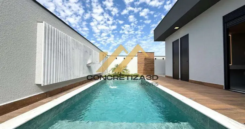 Casa à venda em Indaiatuba, Tombadouro, com 3 suítes, com 206 m², Condomínio Evidências
