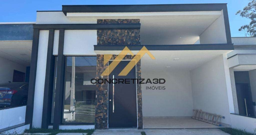Casa à venda em Indaiatuba, Loteamento Park Gran Reserve, com 3 suítes, com 141.77 m²