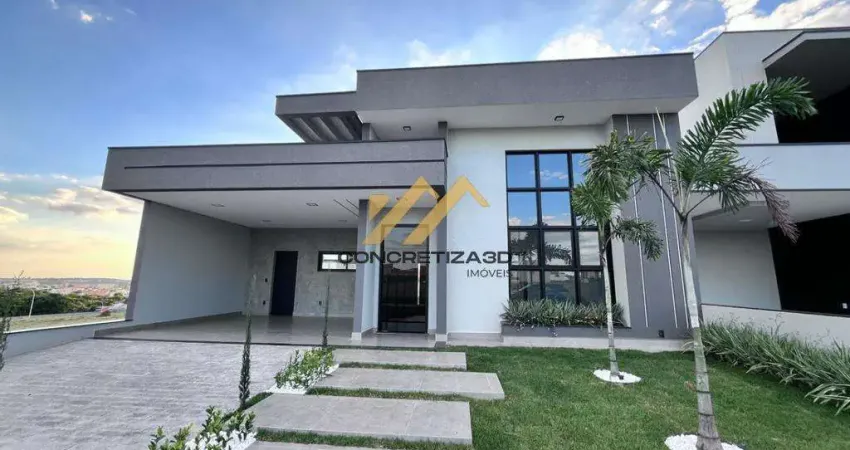 Casa à venda em Indaiatuba, Residencial Monte Verde, com 3 suítes, com 191 m²