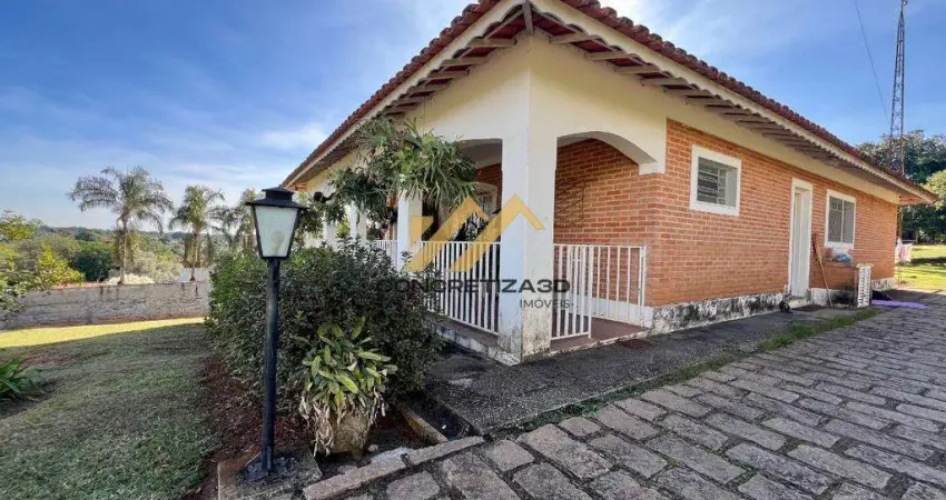 Chácara à venda em Indaiatuba, Colinas do Mosteiro de Itaici, com 2 quartos, com 2500 m²