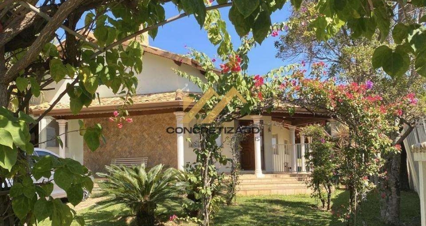 Casa térrea com área construída de 307 m² e terreno de 1.071 m² em Cabreúva/SP