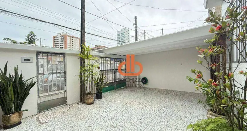 Casa com 3 dormitórios à venda, 130 m² por r$ 790.000,00 - ponta da praia - santos/sp